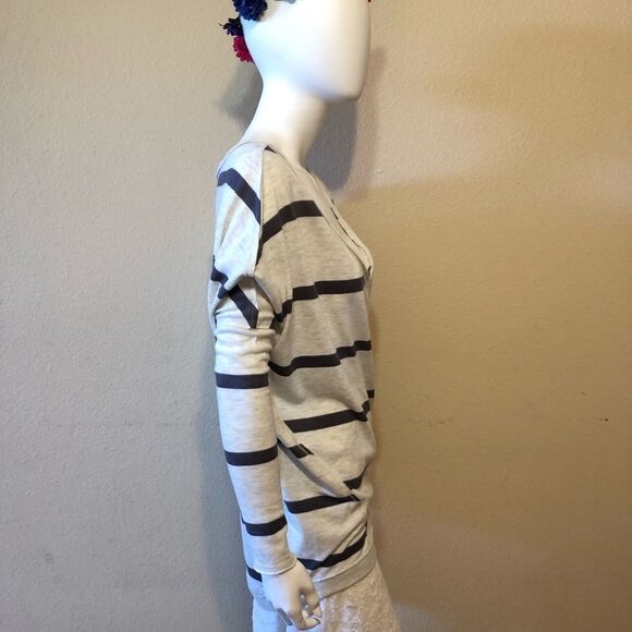 Free People We The Free Upstate Stripe Tee Sz XS - Picture 5 of 8
